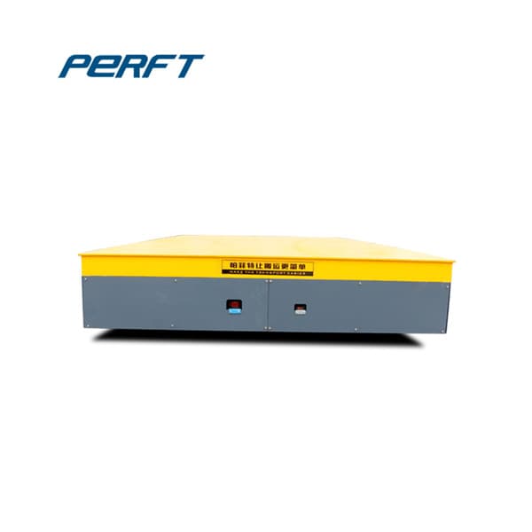 <h3>China 25 Ton Motorized Rail Flat Transport Trolley in Factory </h3>
